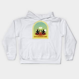 Let's Summon 8-bit Yellow Kids Hoodie